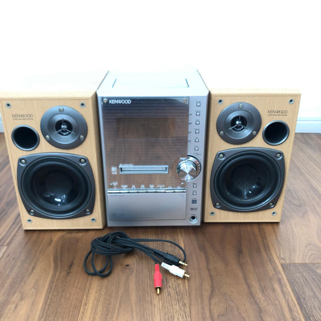 値下げしました☆KENWOOD カセットMD CDコンポ