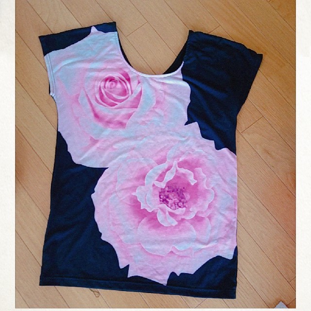夢展望(ユメテンボウ)のミミ様〜薔薇Tシャツ(*^^*) レディースのトップス(Tシャツ(半袖/袖なし))の商品写真