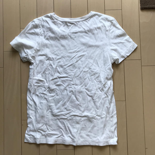 MUJI (無印良品)(ムジルシリョウヒン)の無印良品 白Tシャツ レディースのトップス(Tシャツ(半袖/袖なし))の商品写真
