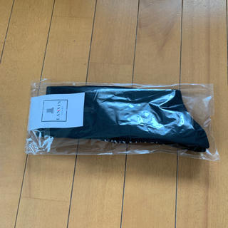 ランバン(LANVIN)のランバン  スポーツ 靴下新品 サイズ25〜27㎝ 黒 ゴルフ(ソックス)