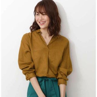 ナチュラルビューティーベーシック(NATURAL BEAUTY BASIC)のナチュラルビューティーベーシック リネンシャツ(シャツ/ブラウス(長袖/七分))