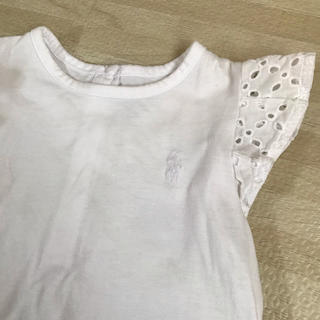ラルフローレン(Ralph Lauren)のmitten様専用 ラルフローレン  半袖 Tシャツ ホワイト 12m(シャツ/カットソー)