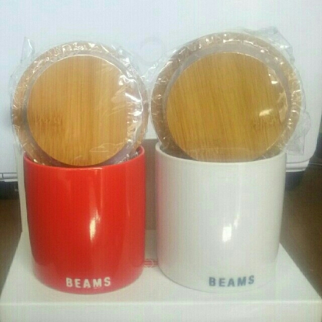 BEAMS(ビームス)の調味料ケース(マハロ様専用) インテリア/住まい/日用品のキッチン/食器(容器)の商品写真