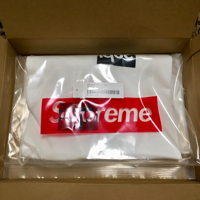 Supreme x CdG Split Box Logo Tee