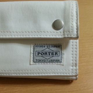 ポーター(PORTER)の再値下げ☆PORTER 白長財布(財布)