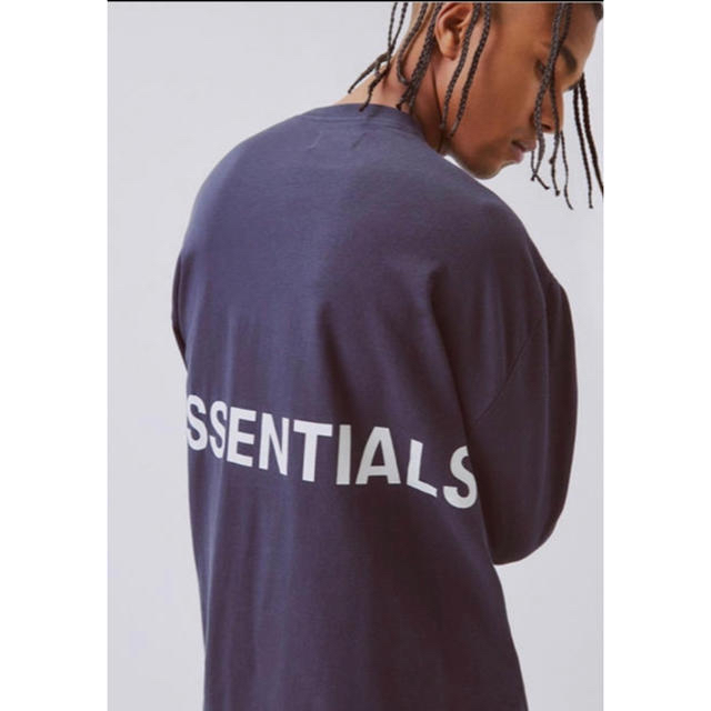 ESSENTIALS Boxy Graphic Long Sleeve tee