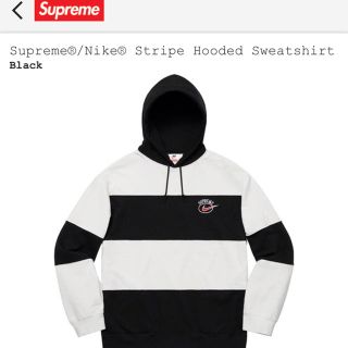 シュプリーム(Supreme)のSupreme × Nike Stripe Hooded Sweatshirt(パーカー)