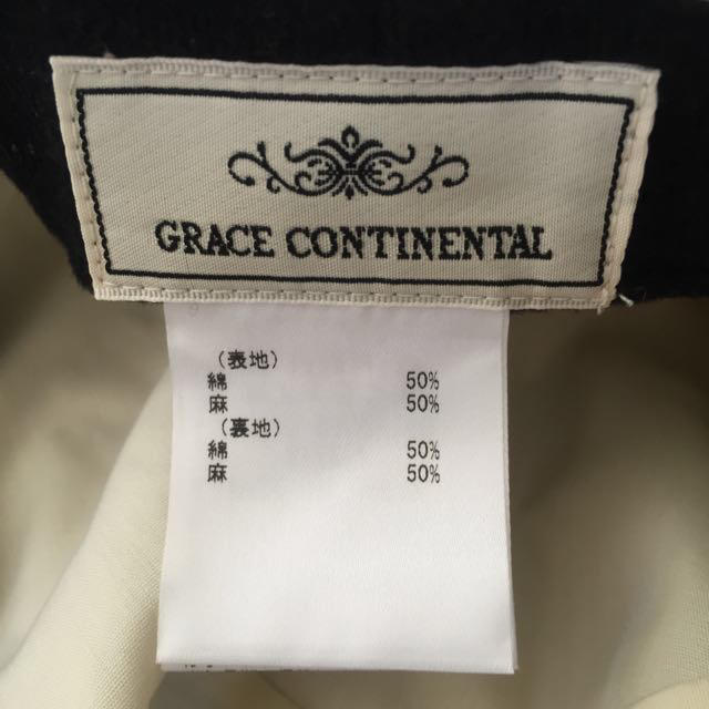 GRACE CONTINENTAL(グレースコンチネンタル)のグレースコンチネンタル  刺繍ハット レディースの帽子(ハット)の商品写真