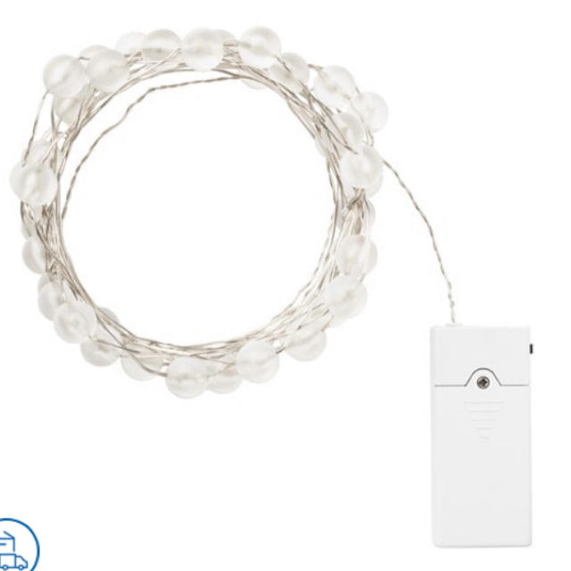 IKEA(イケア)のIKEA LEDライトチェーン インテリア/住まい/日用品のライト/照明/LED(蛍光灯/電球)の商品写真