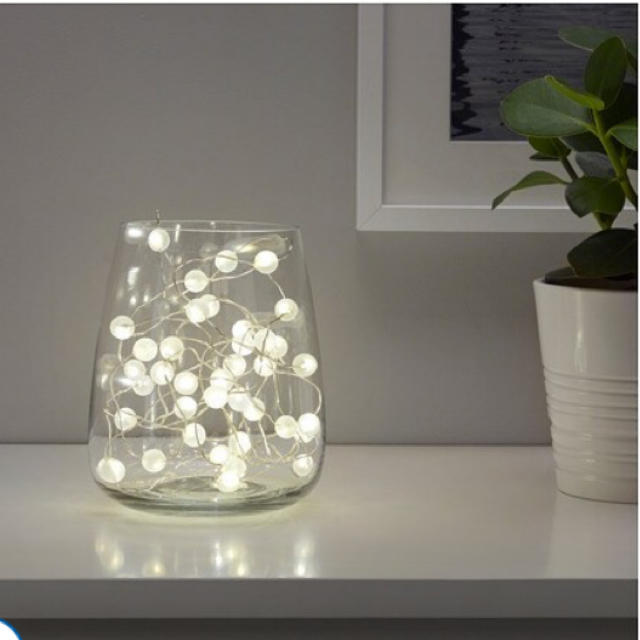 IKEA(イケア)のIKEA LEDライトチェーン インテリア/住まい/日用品のライト/照明/LED(蛍光灯/電球)の商品写真