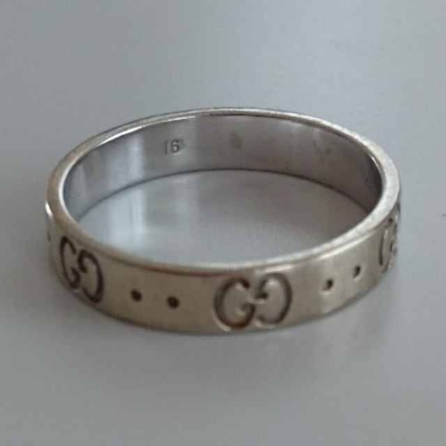 Gucci グッチ　指輪　16号 メンズのアクセサリー(リング(指輪))の商品写真