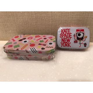 ケイトスペードニューヨーク(kate spade new york)のKATE SPADE NEW YORK ノベルティ缶 2個セット(ノベルティグッズ)