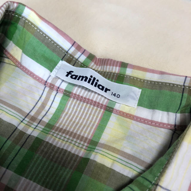 familiar(ファミリア)の★専用★ チェックシャツ ファミリア 140 ラルフローレン130 キッズ/ベビー/マタニティのキッズ服男の子用(90cm~)(その他)の商品写真