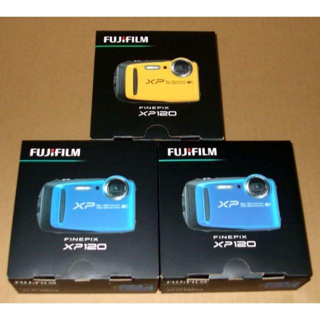 新品★finepix xp120★3台セット コンパクトデジタルカメラ
