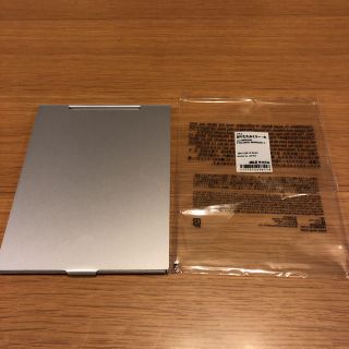 ムジルシリョウヒン(MUJI (無印良品))のkoume様専用☆無印アルミ折りたたみミラー 大(卓上ミラー)