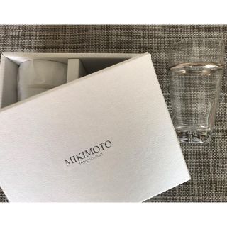 ミキモト(MIKIMOTO)の未使用 ミキモト プラチナ装飾グラス(グラス/カップ)