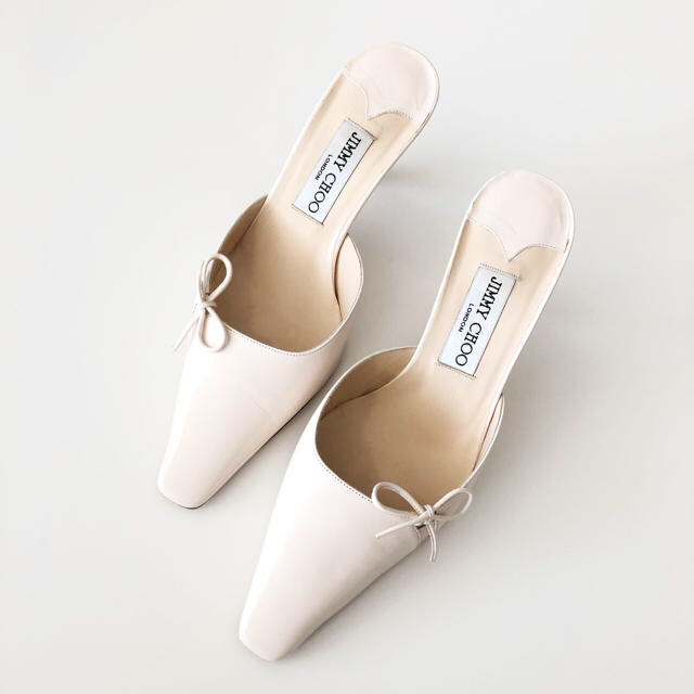 【売切れ】JIMMY CHOO リボンミュール ¥77,760