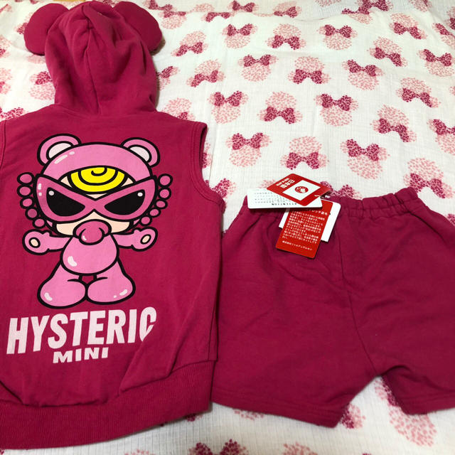 HYSTERIC MINI(ヒステリックミニ)のテディセトア18 キッズ/ベビー/マタニティのキッズ服女の子用(90cm~)(ワンピース)の商品写真