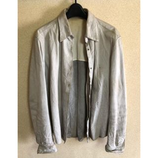 C DIEM ウォッシャブル レザーシャツ カルペディエム
