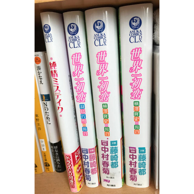 角川書店(カドカワショテン)の世界一初恋 他 シリーズ セット エンタメ/ホビーの漫画(ボーイズラブ(BL))の商品写真