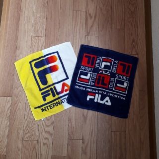 フィラ(FILA)のFILA ハンドタオル2枚セット(タオル/バス用品)