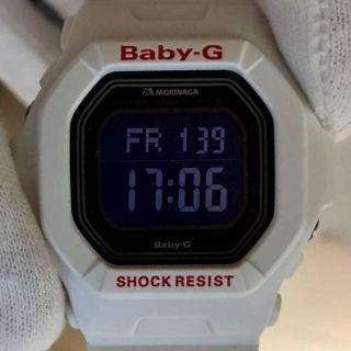 非売品/コラボ/baby-G/森永/限定/別注/スピード/白/おっとっと/美品