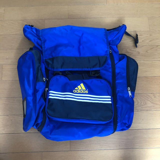 adidas(アディダス)のアディダス 大容量 バックパック ブルー 青 メンズのバッグ(バッグパック/リュック)の商品写真