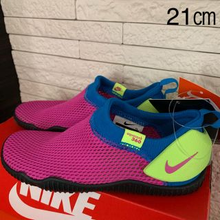 ナイキ(NIKE)のNIKE ナイキ キッズ シューズ 21㎝(マリン/スイミング)