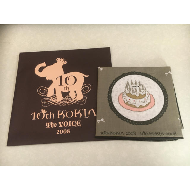 KOKIA 10th 記念グッズ ハンカチ エンタメ/ホビーのタレントグッズ(ミュージシャン)の商品写真