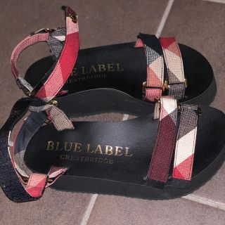 バーバリーブルーレーベル(BURBERRY BLUE LABEL)のバーバリー ブルーレーベル  サンダル(サンダル)