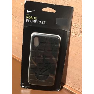 ナイキ(NIKE)の未開封 NIKE アイフォンXケース ROSHE ブラック iPhoneケース(iPhoneケース)