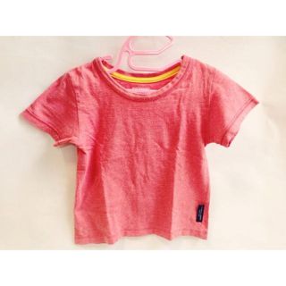 ニシマツヤ(西松屋)のKids 95cm 無地ピンクTシャツ(Tシャツ/カットソー)