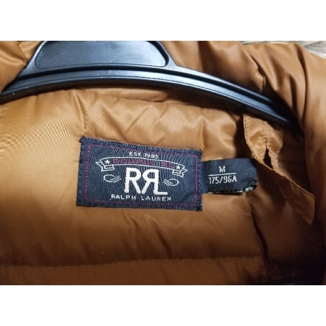 RRL(ダブルアールエル)のラルフローレン RRL ダブルアールエル　フード付き　ダウンジャケット US M メンズのジャケット/アウター(ダウンジャケット)の商品写真