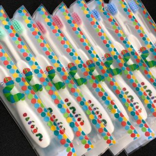 はらぺこあおむし9本☆歯科医院専売☆子供用歯ブラシ(歯ブラシ/歯みがき用品)