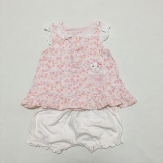 クーラクール(coeur a coeur)の美品 coeur a coeur 80cm セットアップ 女の子 キムラタン(シャツ/カットソー)