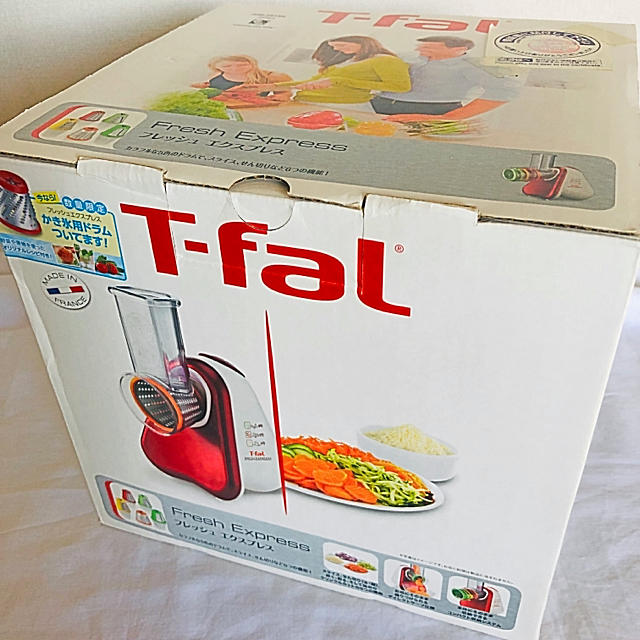 【新品】T-faL  フレッシュエクスプレス フードカッター かき氷ドラム付