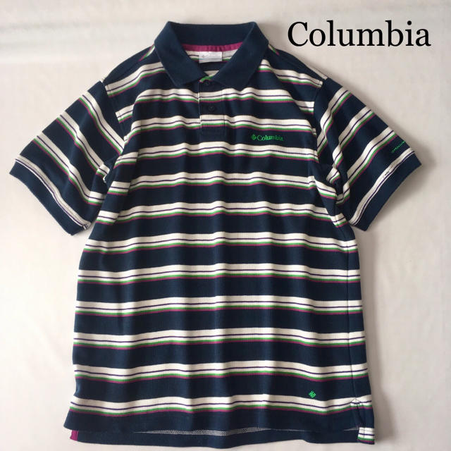 Columbia(コロンビア)のColumbia コロンビア オムニウィック スポーツ ボーダー ポロシャツ メンズのトップス(ポロシャツ)の商品写真