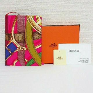 【新品】1点もの HERMES シルクノート 送料無料