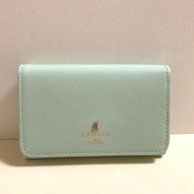 LANVIN en Bleu(ランバンオンブルー)のLANVIN en Bleu カードケース 名刺入れ リュクサンブール レディースのファッション小物(名刺入れ/定期入れ)の商品写真