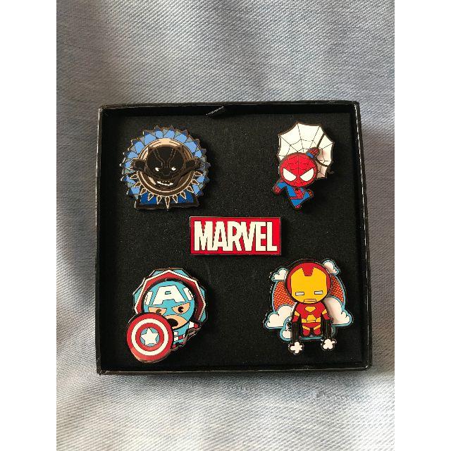 【限定品】マーベルキャラクター限定版ピンズセット MARVEL