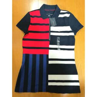 トミーヒルフィガー(TOMMY HILFIGER)の【未使用】TOMMY HILFIGER レディース半袖ポロシャツ(ポロシャツ)