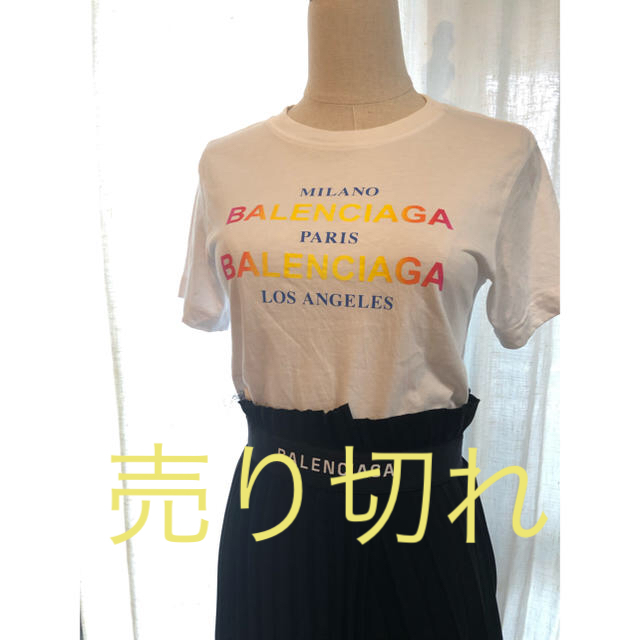 Balenciaga(バレンシアガ)のbalenciaga tシャツ バレンシアガ ロゴtシャツ  カットソー レディースのトップス(Tシャツ(半袖/袖なし))の商品写真