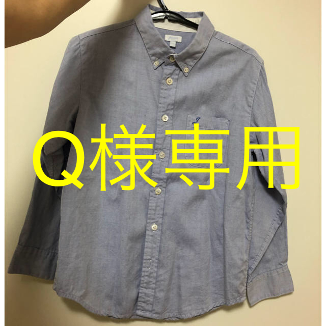 Jacadi(ジャカディ)のjacadi ボタンダウンシャツ boys キッズ/ベビー/マタニティのキッズ服男の子用(90cm~)(ブラウス)の商品写真