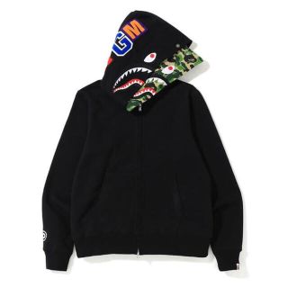 アベイシングエイプ(A BATHING APE)のABC SHARK FULL ZIP DOUBLE HOODIE (パーカー)