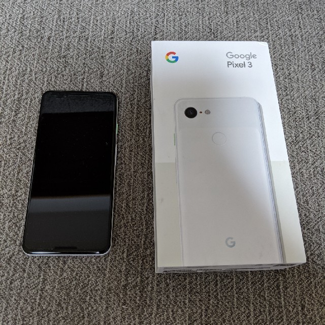 Google Pixel 3 クリアリーホワイト 64GB SIMフリー