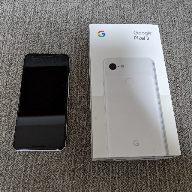 Pixel3 64GB クリアホワイト SIMフリー  海外版