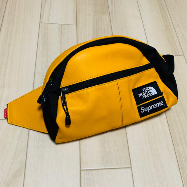 Supreme TNF Leather Roo II Lumbar Pack