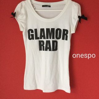 ワンスポ(one spo)のonespo リボン トップス(Tシャツ(半袖/袖なし))