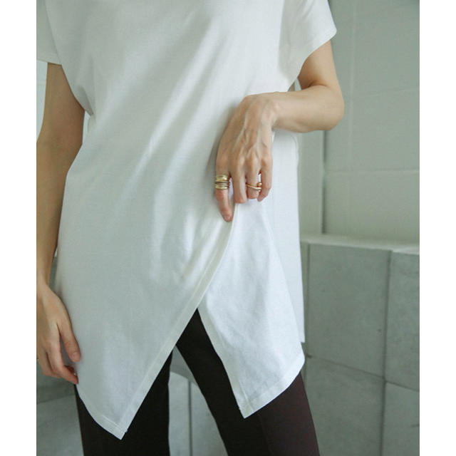 select MOCA / 切替Tシャツ レディースのトップス(シャツ/ブラウス(半袖/袖なし))の商品写真