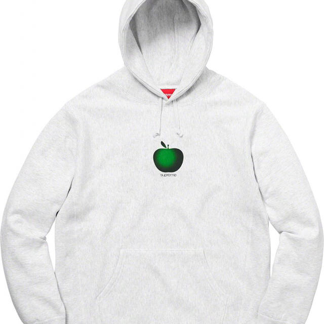 supreme apple hoodie ネイビーＬ